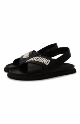 Кожаные сандалии Moschino